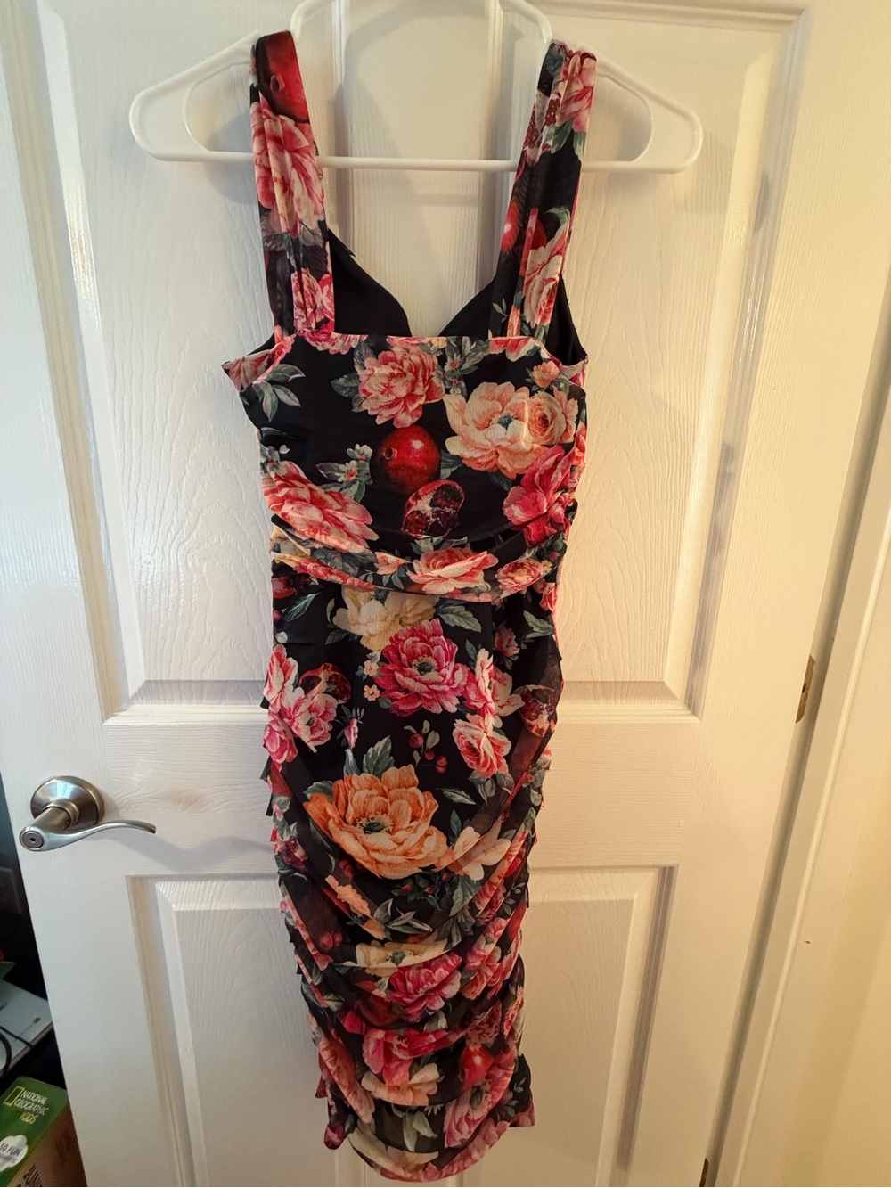 Express Ruched Midi Dress EUC - Picture 8 of 8